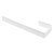 Badheizkörper 1800x452 mm Weiß mit Boden Anschlussgarnitur inkl. 4x Handuchhalter ML-Design