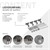 Flad badeværelsesradiator med spejl og gulvtilslutningssæt 1200x450 mm antracit ML-Design