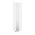 Bathroom radiator flat with mirror and universal connection set 1600x450 mm White ML-Design