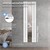 Badheizkörper Flach mit Spiegel und Wand Anschlussgarnitur 45x160cm Weiß ML-Design