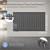 Deskový radiátor jednovrstvý 102x60 cm antracitový vcetne univerzální pripojovací sady ML design