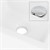 Lavabo Forma rettangolare 46x26x11 cmm Ceramica bianca ML Design