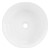 Lavabo con scarico senza troppopieno Ø 41x18 cm Ceramica bianca ML-Design
