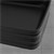 Lavabo Forma Cuadrada 68x38x12 cm Cerámica Negra ML-Design