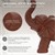 Figura Deco Elefant 36x19x39 cm maro de ML-Design