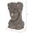 Hlava ženy v kvetináci 21x16x32 cm Polyresin bronz