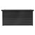 Coffre de rangement 350L 120x56,5x63 cm Anthracite en métal ML-Design