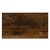 Sivupöytä C-muotoinen 45x25x64 cm Musta/ruskea puu metallirungolla ML-Design