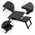 Tavolo per laptop per letto/divano in legno nero ML Design
