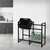 Rayonnage pour caisses de boissons 4 caisses 91x31x75,5 cm Anthracite en métal ML-Design