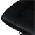 Bar stool set of 2 black velvet cover with backrest and footrest height adjustable 63-83cm ML-Design