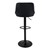 Scaun de bar set de 2 scaune cu spatar ?i suport pentru picioare reglabil pe înal?ime 62-82cm ML-Design