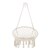 Sedia sospesa con cuscino di seduta Beige Cotone ML-Design