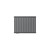 Panel radiator double layer 600x780 mm anthracite ML-Design