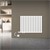 Panel radiator Single layer with heating element 600W 600x780 mm White LuxeBath