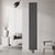 Panel radiator double 1800x300 mm anthracite with bottom connection set ML-Design