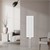 Panel radiator Single layer 900x300 mm White with bottom connection set ML-Design