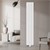Panel radiator double 1800x300 mm white with universal connection set ML-Design