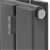 Panel radiator double 1800x300 mm anthracite with wall connection set ML-Design