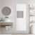 Radiateur de salle de bain à une couche avec 1x porte-serviette 1600x604 mm blanc avec raccord central LuxeBath