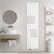 Radiateur de salle de bain 1800x452 mm blanc avec sol Garniture de raccordement y compris 2x supports de serviette ML-Design