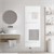 Radiateur de salle de bain 1600x604 mm blanc avec sol Garniture de raccordement incl. 4x supports de serviette ML-Design
