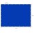Encerado com ilhós, 3x4 m 260g/m², azul, feito de tecido de polietileno com revestimento de polietileno em ambos os lados