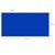 Ponyva fuzolyukakkal 6x12 m 180g/m² Kék polietilén