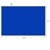 Abdeckplane mit Ösen 8x12 m 260g/m² Blau aus Polyethylen