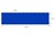 Abdeckplane mit Ösen 1,5x6 m 180g/m² Blau aus Polyethylen