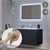 Espelho LED de casa de banho com interrutor tátil 90x60 cm vidro branco design ML