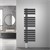 Radiateur de salle de bains Trent 500x1500 mm anthracite avec sol Garniture de raccordement