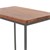 Side table set of 3 natural acacia wood and metal WOMO-DESIGN