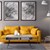 Sofabord 100x50x49 cm Gråt mangotræ med metalramme WOMO Design