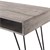 Konferencný stolík 100x50x49 cm Sivé mangové drevo s kovovým rámom WOMO Design