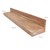 Nástenná police 140x23x18 cm prírodní akáciové drevo WOMO-Design