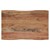 Table basse WOMO-DESIGN naturel/argent, 110x70 cm, bois d'acacia avec cadre en métal