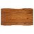 Couchtisch 110x60 cm Natur aus Akazienholz mit Metallbeinen WOMO-Design