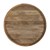WOMO-DESIGN Mesa redonda de café branca, Ø 75x35 cm, madeira de manga maciça