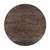 WOMO-DESIGN Table basse ronde marron foncé, Ø 75x35 cm, en bois de manguier massif