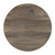 WOMO-DESIGN Mesa de centro tallada a mano Atenas, marrón, Ø 75x35 cm, de madera maciza de mango
