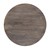 WOMO-DESIGN Table basse ronde grise, Ø 75x35 cm, en bois de manguier massif