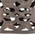 WOMO-DESIGN Ronde salontafel grijs, Ø 75x35 cm, gemaakt van massief mangohout