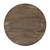 WOMO-DESIGN Mesa de centro tallada a mano Utrecht, marrón, Ø 75x35 cm, de madera maciza de mango