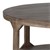 WOMO-DESIGN Hand-carved coffee table Utrecht, brown, Ø 75x35 cm, made of mango solid wood