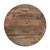 WOMO-DESIGN Mesa de centro redonda marrón, Ø 75x35 cm, de madera de mango maciza