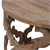 WOMO-DESIGN Tavolino rotondo marrone, Ø 75x35 cm, in legno di mango massiccio