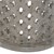 WOMO-DESIGN Set van 2 ronde bijzettafels grijs, Ø35 / Ø45 cm, gemaakt van massief mangohout