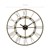 WOMO-DESIGN Zegar scienny okragly, Ø 76 x 5 cm, stare zloto, wykonany z zelaza