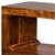 Sivupöytä S-muoto 45x30x60 cm ruskea akaasiapuu WOMO-Design